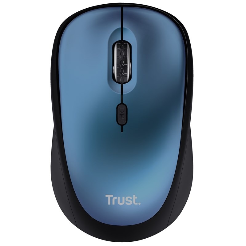 Myš Trust Yvi+ Silent Wireless Eco modrá