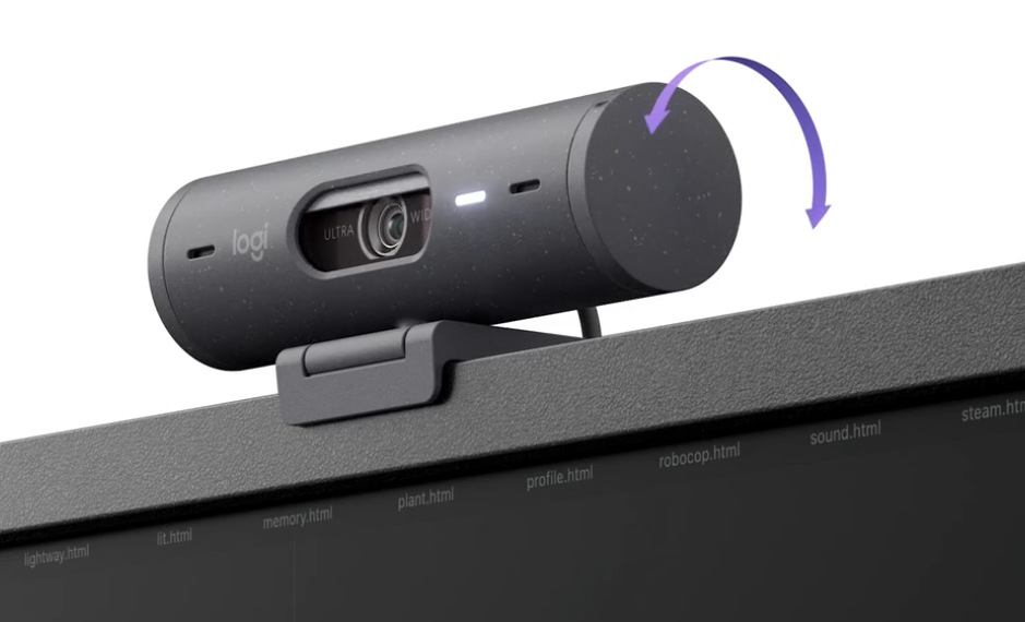 Webkamera Logitech Brio 500 šedá
