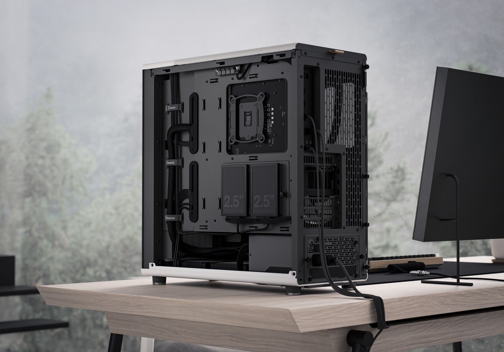 Case FRACTAL DESIGN North Chalk White Case FRACTAL DESIGN North Chalk White