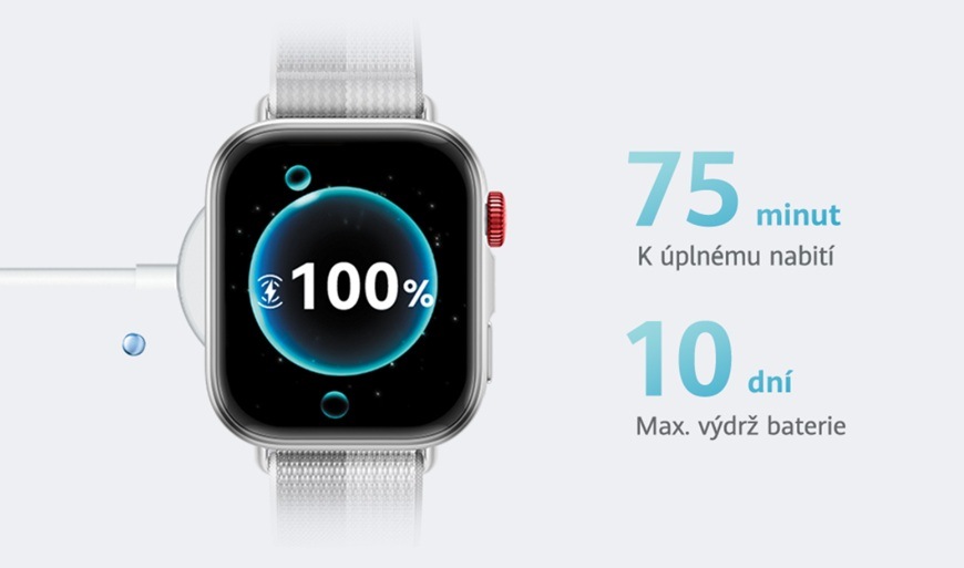 Chytré hodinky Huawei Watch Fit 4 NFC fialové