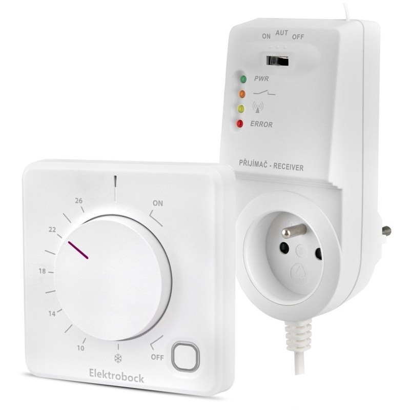 Termostat Elektrobock BT015, bezdrátový