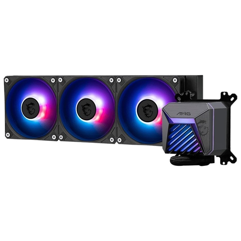 Vodní chladič MSI MAG Coreliquid A15 360, černá barva