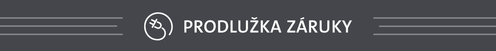 Šedé logo služby Prodlužka záruky značky ETA po registraci