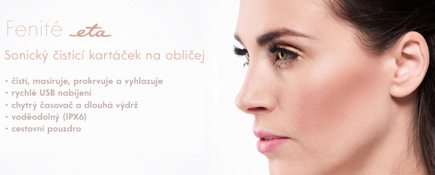 Kartáček na obličej ETA Fenité 3352 90000 modrý Kartáček na obličej ETA Fenité 3352 90000 modrý