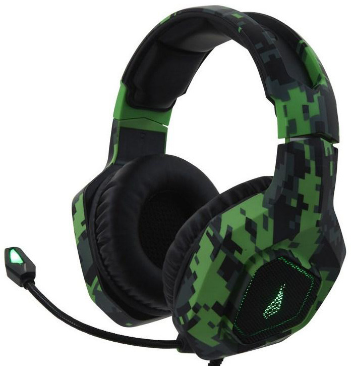Headset SureFire Skirmish černý/zelený