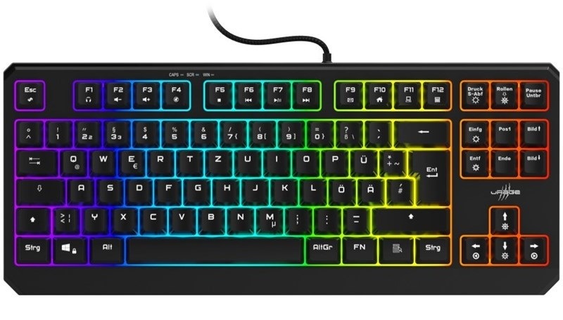Klávesnice uRage Exodus 220 TKL (186060) černá