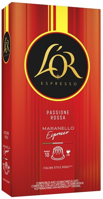 Kapsle pro espressa L’OR Espresso Passione 10, 10 ks Kapsle pro espressa L’OR Espresso Passione 10, 10 ks