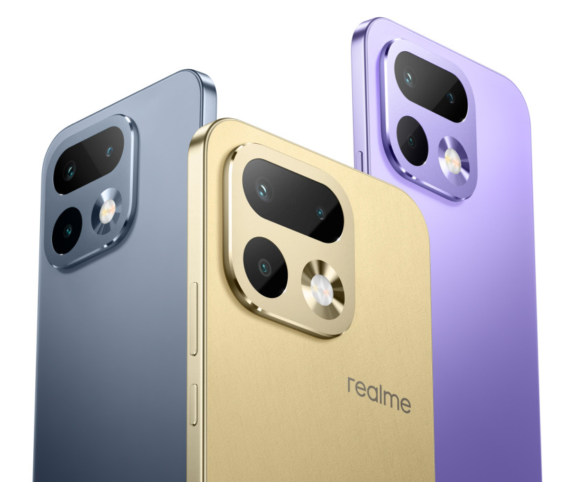 Telefon realme 16 Pro 5G v ůrzných barvách
