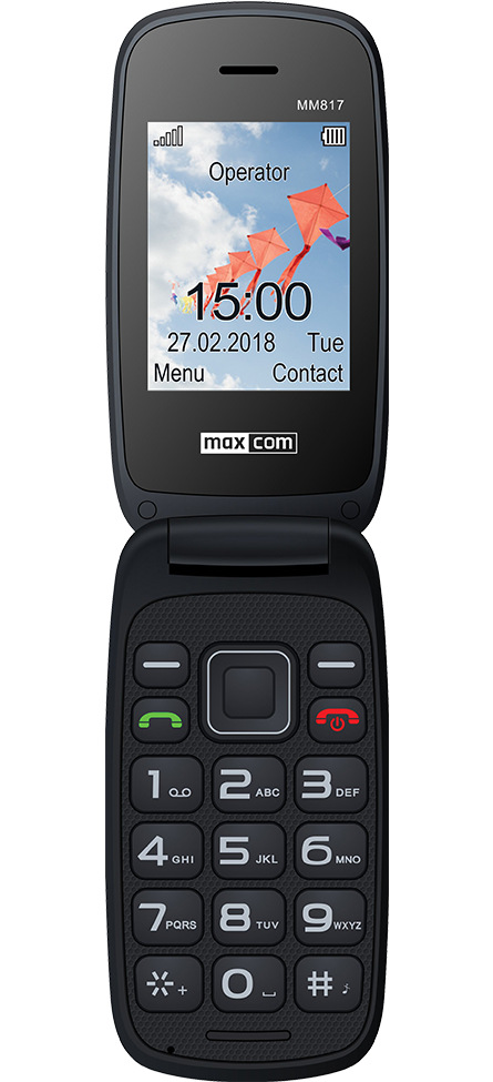Mobilní telefon MaxCom Comfort MM817 černý Maxcom Comfort MM32D