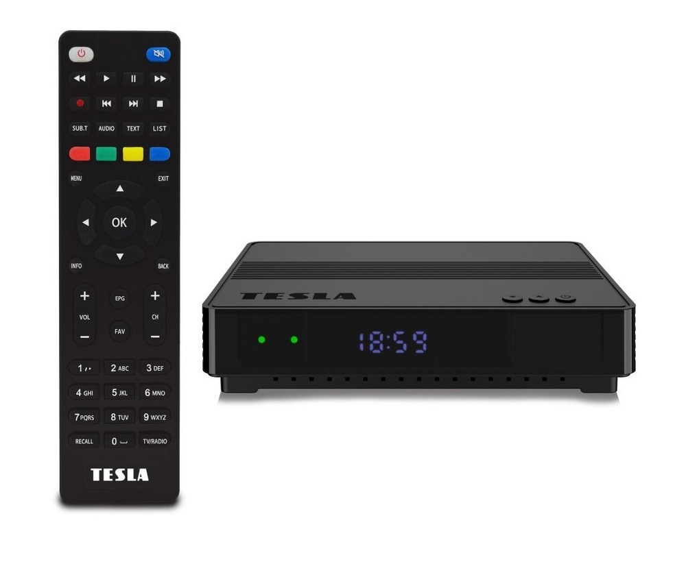 Set-top box Tesla HYbbRID TV TH210 černý