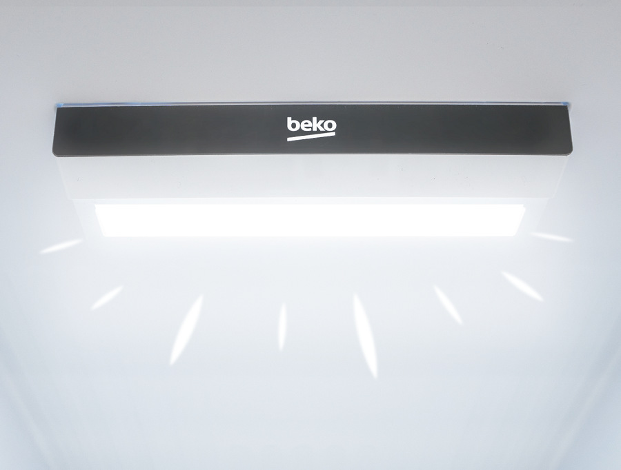 Chladnička kombinovaná Beko B5BCNA295HS, NoFrost vestavná, LED osvětlení 