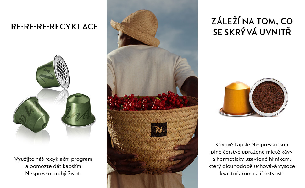 Kapslový kávovar De'Longhi Nespresso Inissia EN80B černý