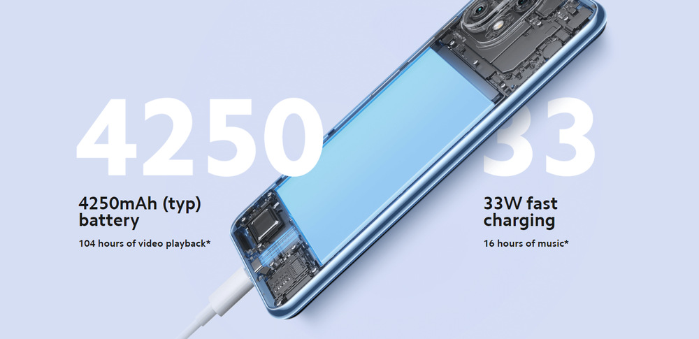 Mobilní telefon Xiaomi 11 Lite 5G NE 6GB/128GB - Bubblegum Blue