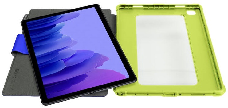Pouzdro na tablet Gecko Covers Super Hero na Samsung Galaxy Tab A7 10.4" (2020) modré/zelené