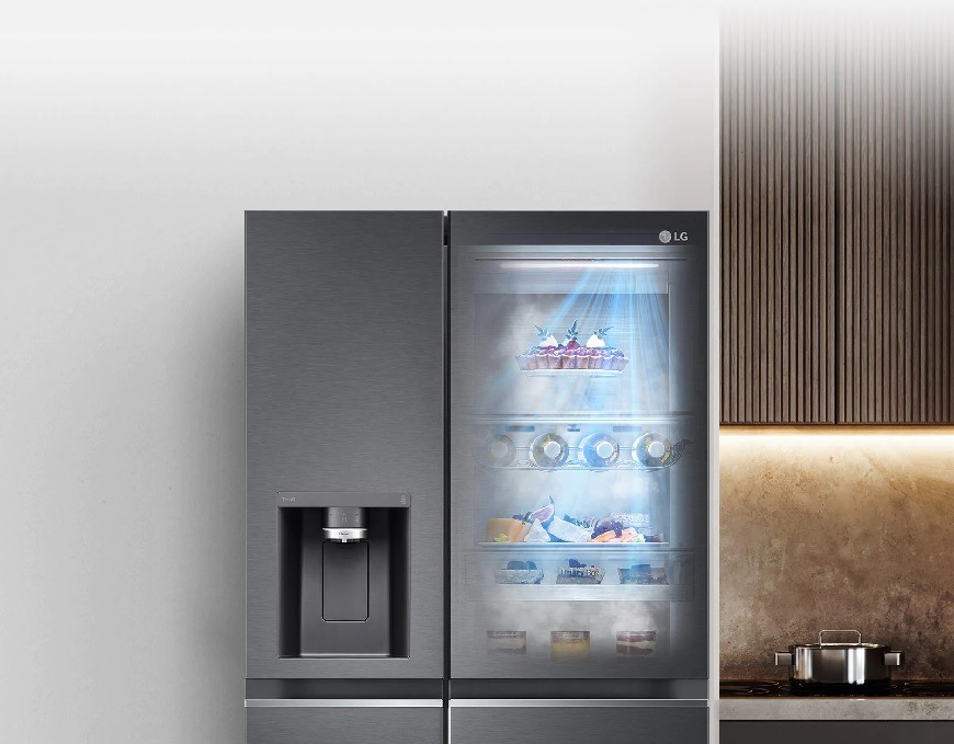 Americká lednice LG GSLV71MCTE černá door_cooling_lg
