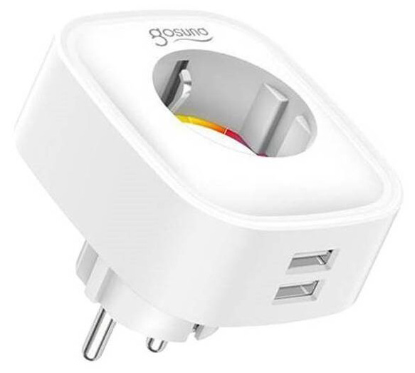 Chytrá zásuvka Gosund Smart Wi-Fi 2xUSB, Tuya