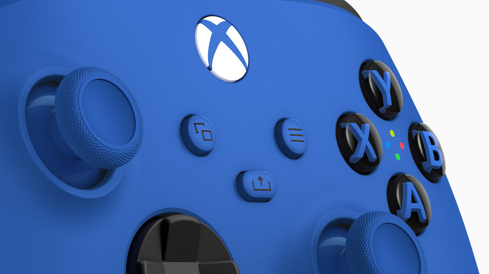 Bezdrátový ovladač Microsoft Xbox Series modrý Xbox Series Wireless Controller – White
