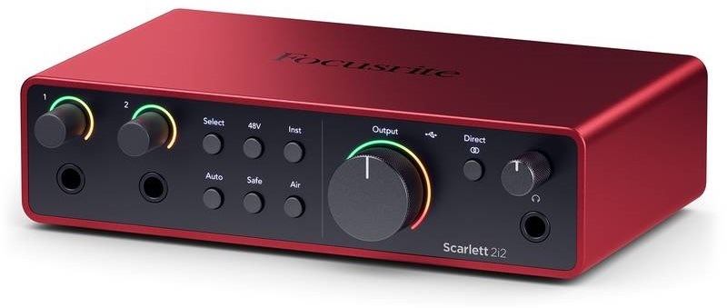 Focusrite Scarlett 2i2 4th Gen