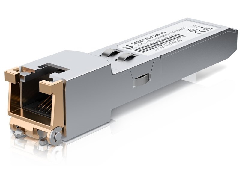 Redukce Ubiquiti SFP na RJ45