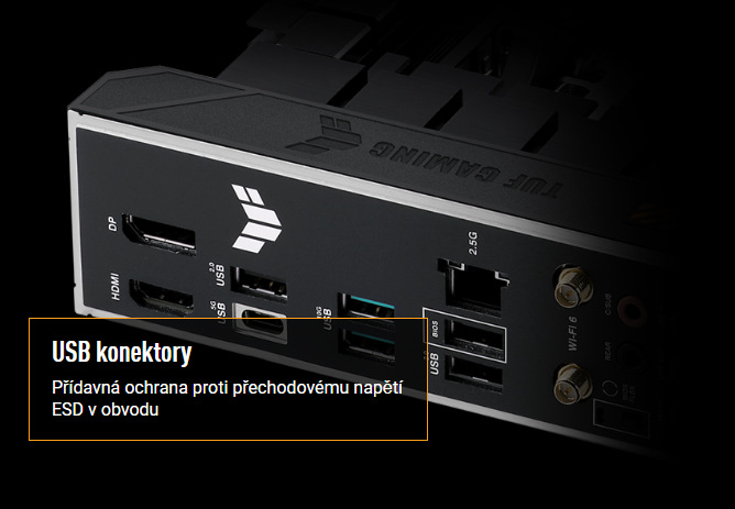 Základní deska Asus TUF Gaming A620-PRO WIFI Základní deska Asus TUF Gaming A620-PRO WIFI