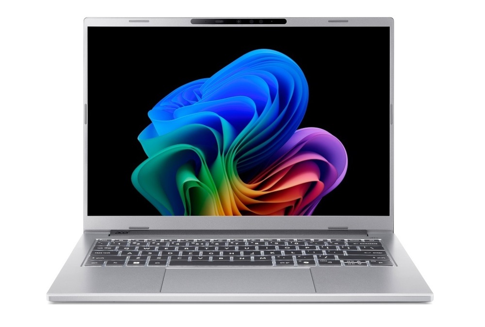 Notebook Acer Aspire 14 AI (A14-53M-77BU), stříbrný