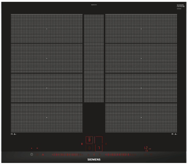 Indukční varná deska Siemens iQ700 EX675LYV1E černá Siemens EX675LYV1E