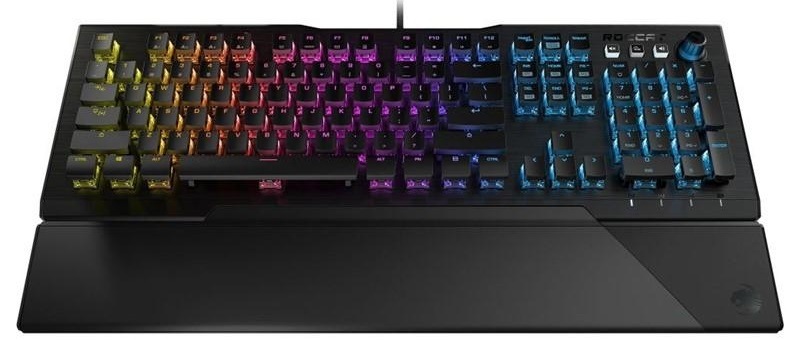 Klávesnice Roccat Vulcan 121 AIMO, Red Titan Switch Speed, RGB, US černá