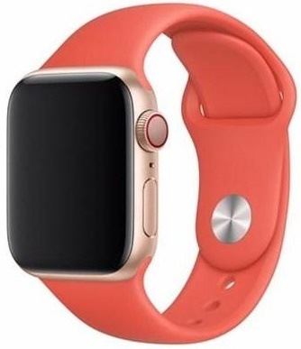 Řemínek Devia Deluxe Sport na Apple Watch 38/40/41 mm oranžový
