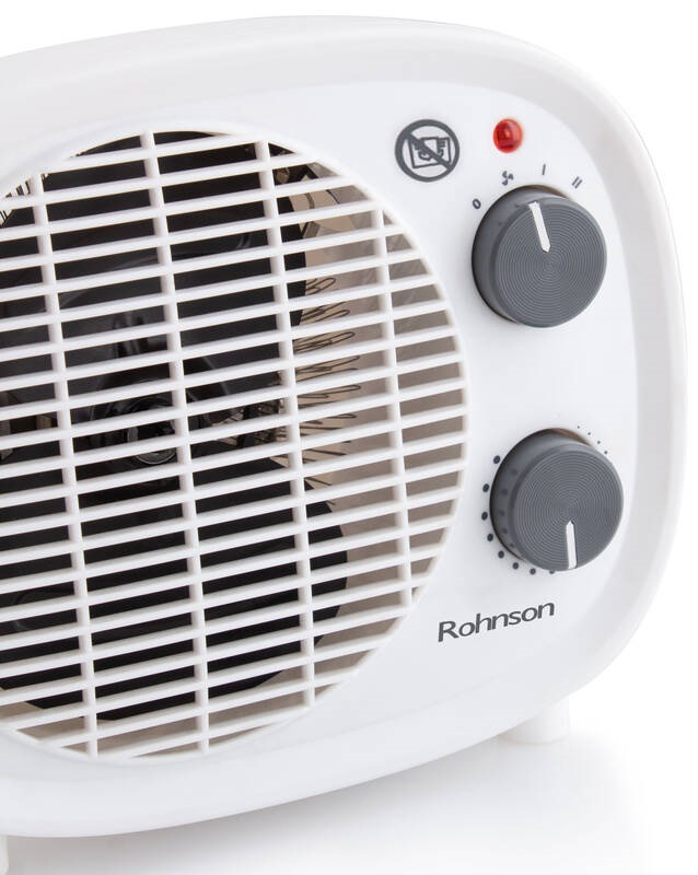 Teplovzdušný ventilátor Rohnson R-6066 bílý