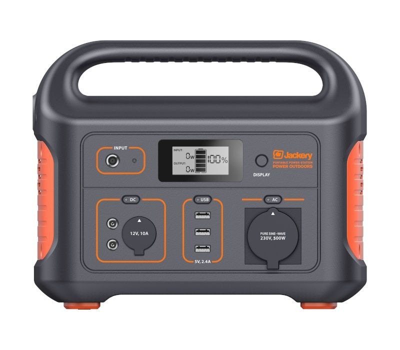 Nabíjecí stanice Jackery Explorer 500 (518 Wh) černá/oranžová