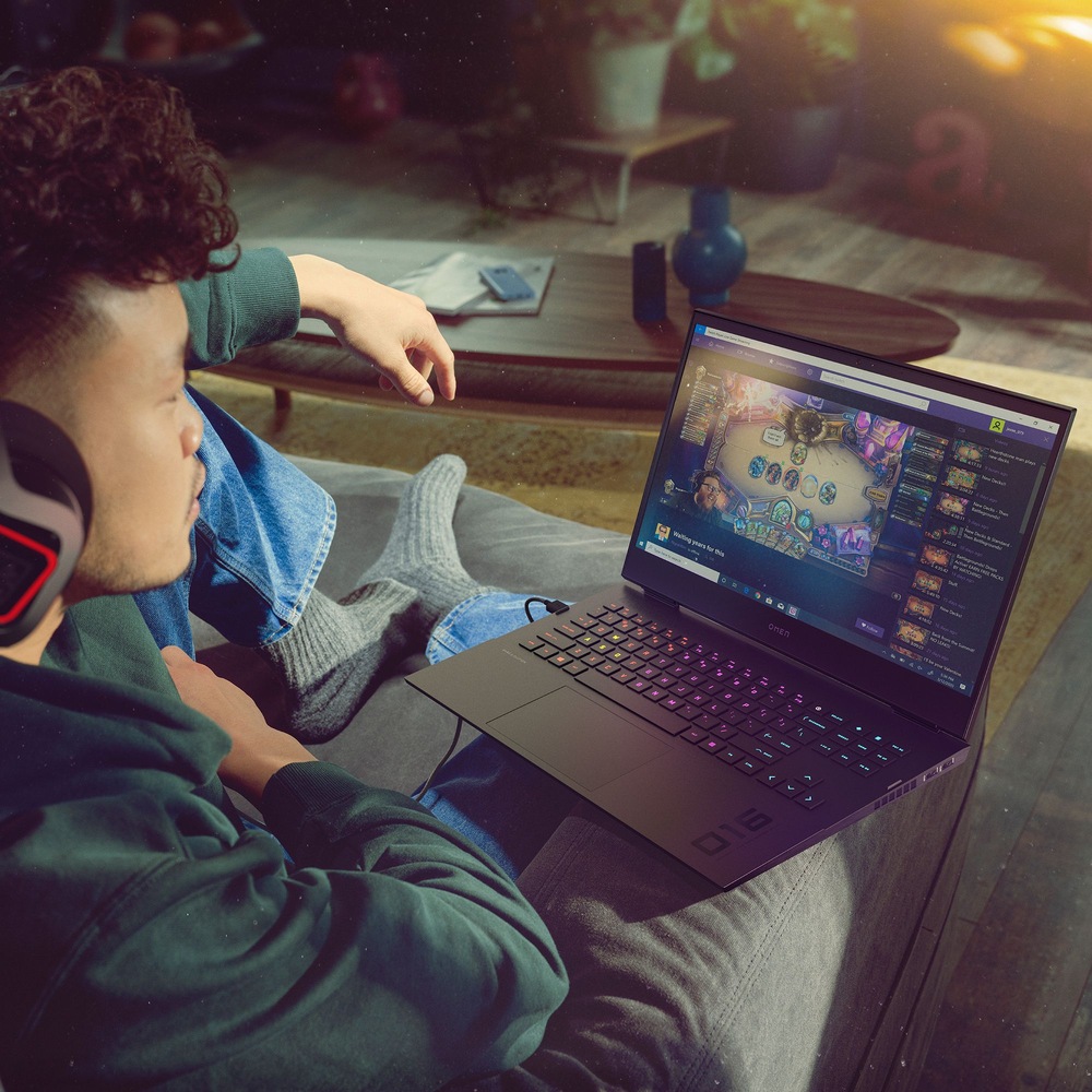 Notebook HP OMEN 16-k0600nc černý