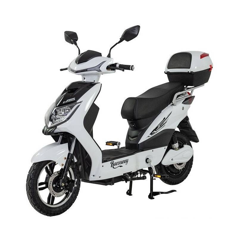 Elektroskútr RACCEWAY E-FICHTL 20Ah bílý Elektroskútr RACCEWAY E-FICHTL 20Ah bílý