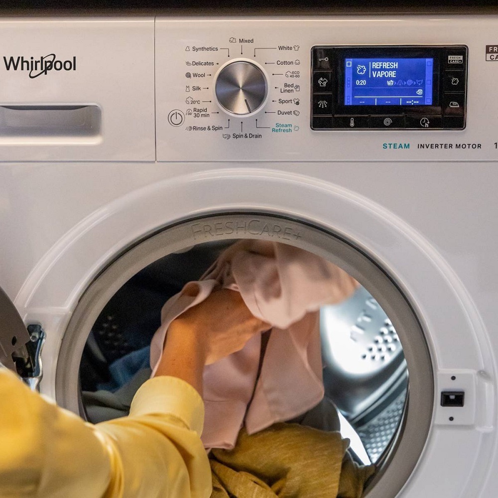 Pračka Whirlpool Natis WRSB 7259 D EU bílá Předem plněná úzká pračka Whirlpool Natis WRSB 7259 D EU, Steam Refresh
