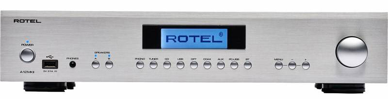 Zesilovač ROTEL A12MKII stříbrný