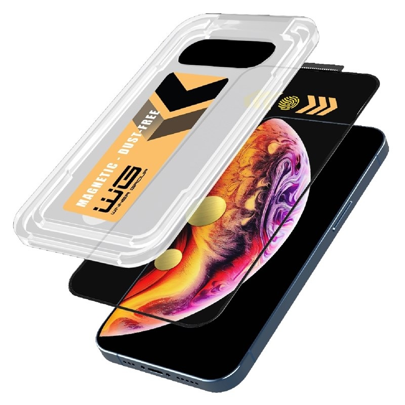 Tvrzené sklo WG s aplikátorem na Apple iPhone 16 Pro Max