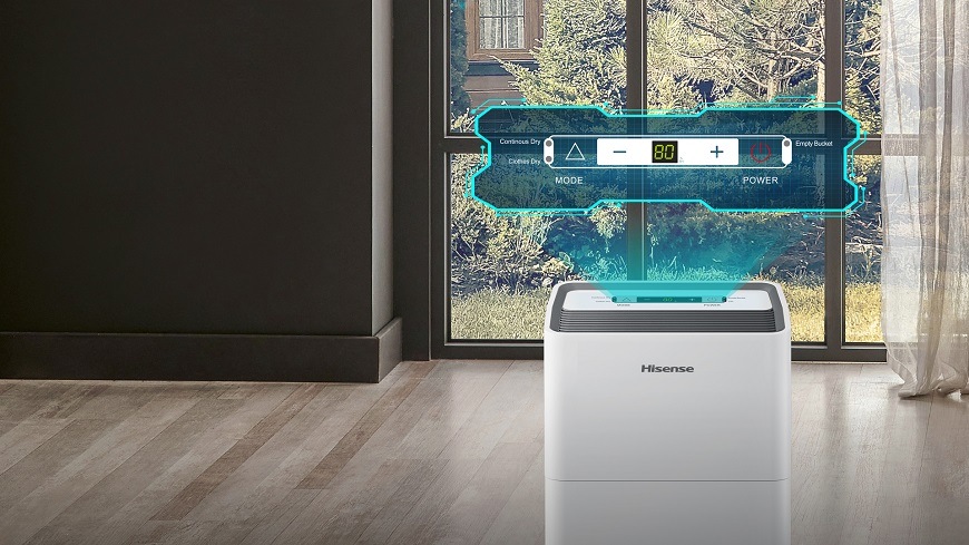 Odvlhčovač Hisense D12HW bílý Odvlhčovač vzduchu Hisense D12HW, bílá, funkce časovače
