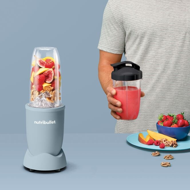 Stolní mixér Nutribullet Pro 900 Mineral NB907MASL modrý