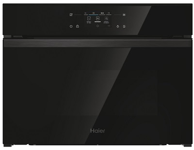Trouba Haier H4MWID69C6NQB černá/sklo