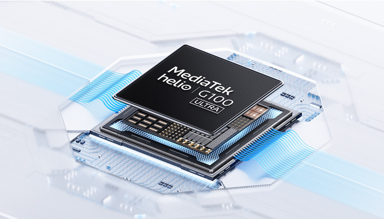 Mobilní telefon Xiaomi Redmi Note 15 6 GB / 128 GB modrý Vysoký výkon v případě Xiaomi Redmi Note 15 zajišťuje MediaTek Dimensity G100-Ultra