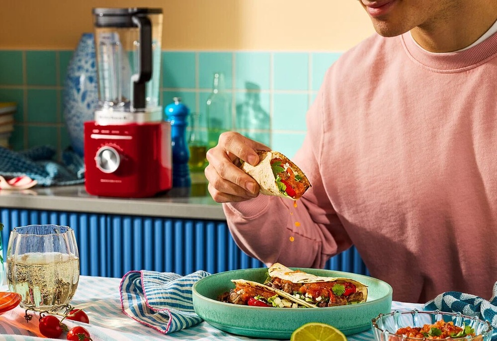 Stolní mixér KitchenAid 5KSB2073EER červený