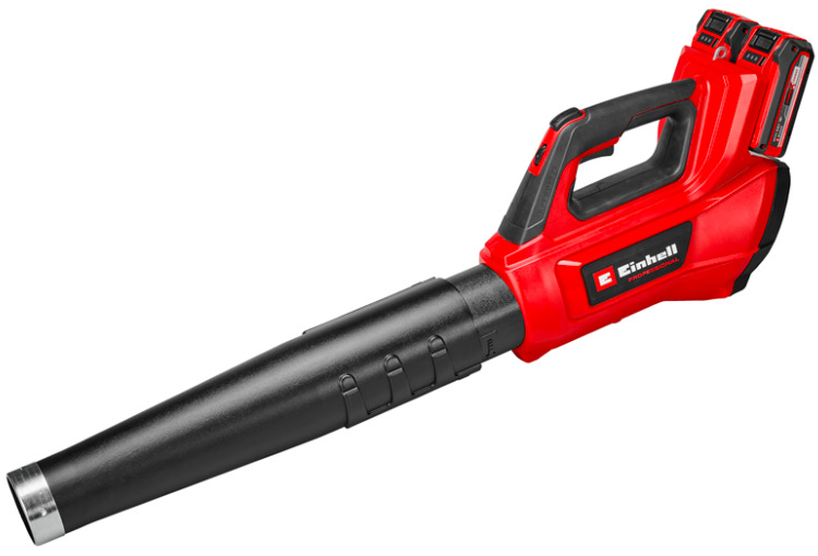 Akumulátorový zahradní fukar Einhell Professional GP-LB 36/230 Li E BL-Solo bez baterie v červeném provedení