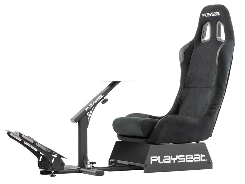 Závodní kokpit Playseat Evolution - Alcantara v černém barevném provedení.