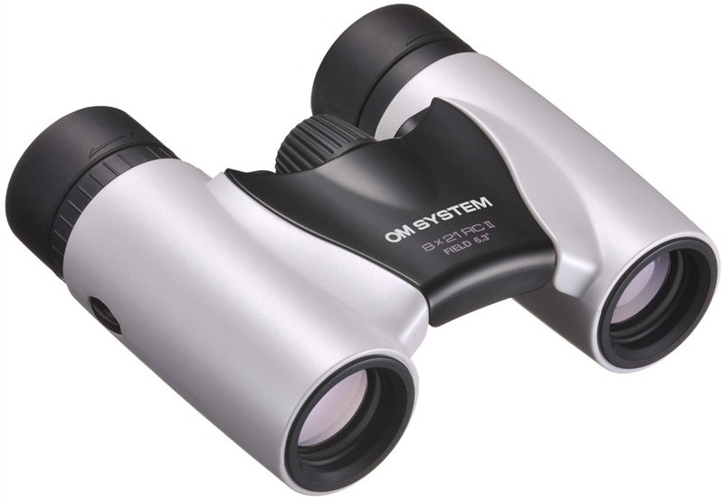 Dalekohled OM SYSTEM 8x21 RC II ve bílém designu