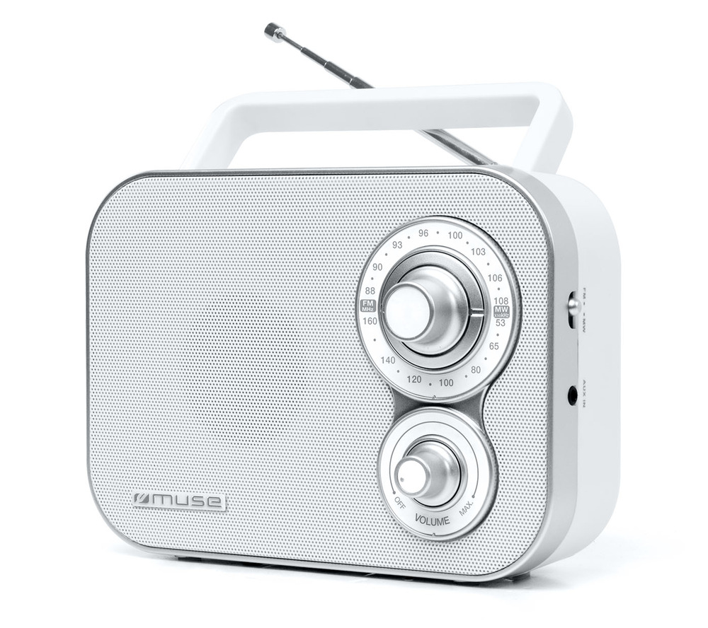 Radiopřijímač MUSE M-051 RW bílý
