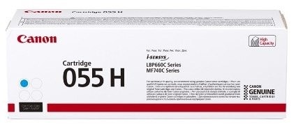 Toner Canon CRG 055 H, 5900 stran azurový