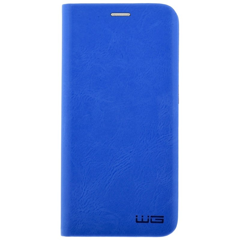 Pouzdro na mobil flipové WG InStyle na Samsung Galaxy A37 5G, modrá