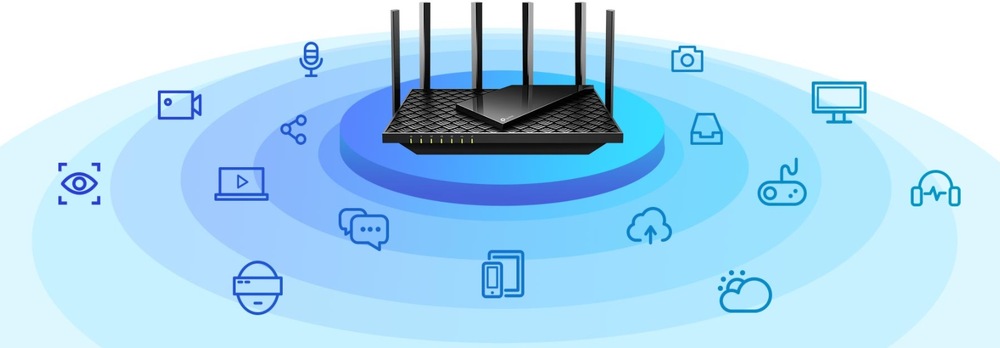 Router TP-Link Archer AX73 WiFi 6