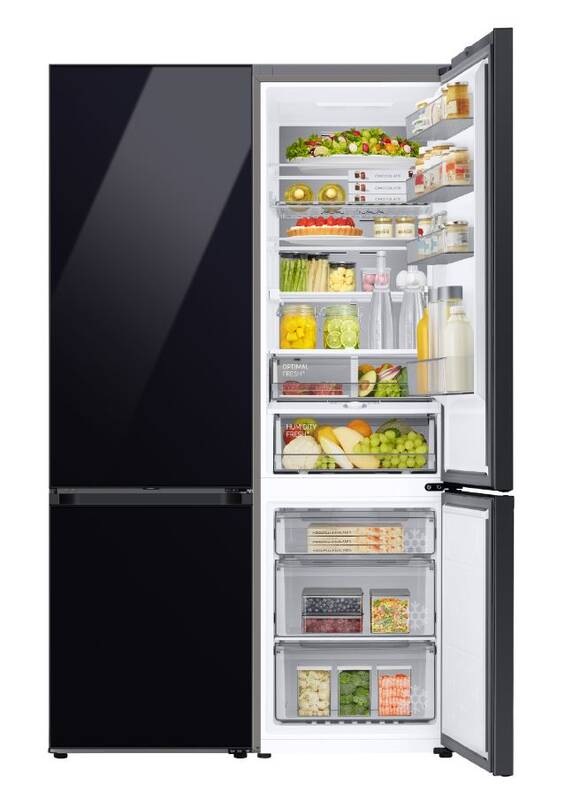 Americká lednice Samsung Bespoke RB7300T RB38A7B6D22/EF + spojovací sada RA-C00K3BAA černá Samsung RB7300T RB38A7B6D22/EF, černá