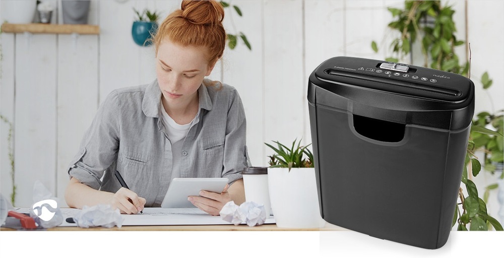 Skartovač Nedis PASH112BKA4, 10 l černý Nedis PASH112BKA4