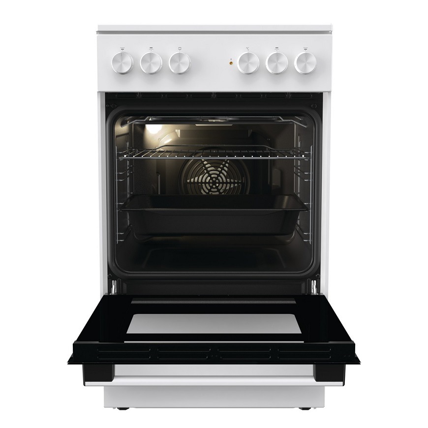 Sklokeramický sporák Gorenje GEC5A61WG bílý Elektrický sporák Gorenje GEC5A61WG, bílá, AirFry